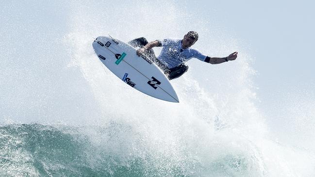 Jack Freestone gets airborne. Picture: World Surf League