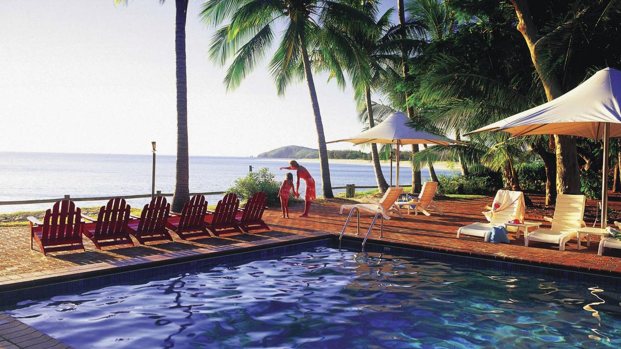 The pool at Great Keppel Island resort.