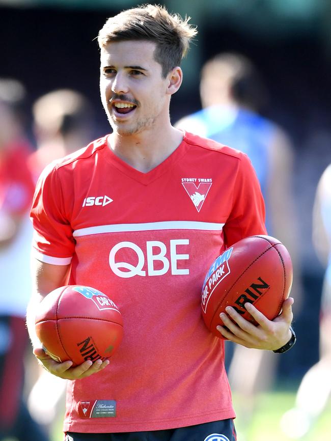 First picked defender next year — Jake Lloyd. Picture: AAP