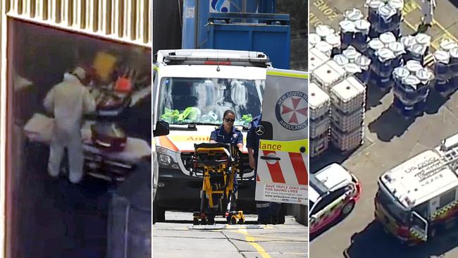 Worksite accident Auburn: Two men trapped and critical | news.com.au ...