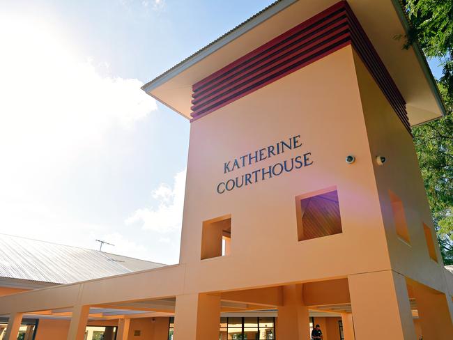 The exterior of the Katherine Local Court.The inquest into the disappearance of Paddy Moriarty from the remote township of Larrimah continues for a second day at the Katherine Local Court.