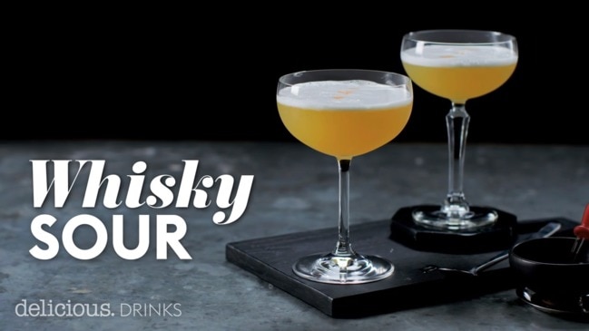 Whisky sour cocktail recipe