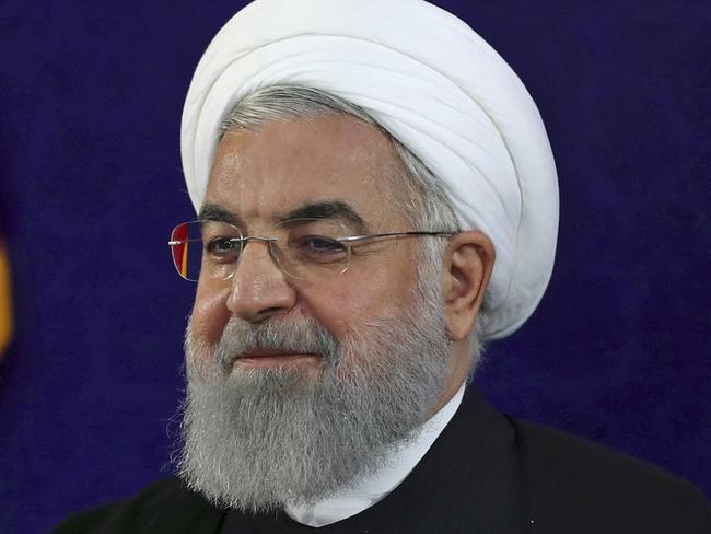 Iranian President Hassan Rouhani. Picture: AP