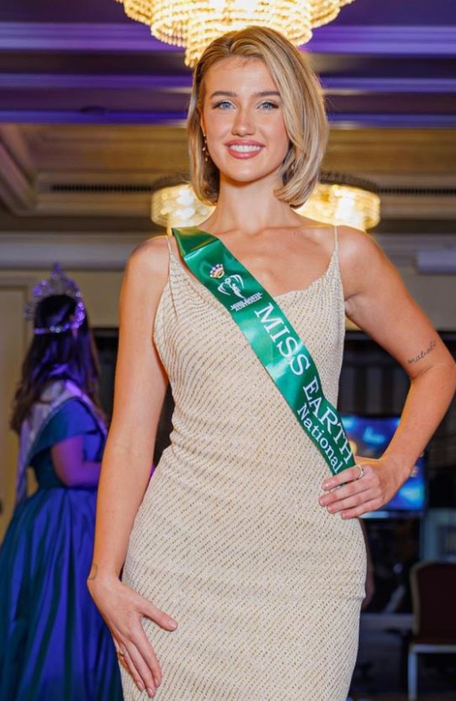 Sunshine Coast beauty queen Jessica Lane crowned Miss Earth Australia ...