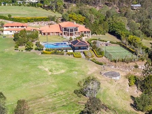 Nathan Tinkler’s former mansion in Brisbane’s Pullenvale