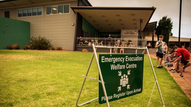 People at evacuation centres have been waiting to learn about their homes. NCA NewsWire/Tony McDonough