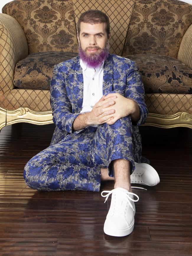 Controversial American gossip columnist Perez Hilton.