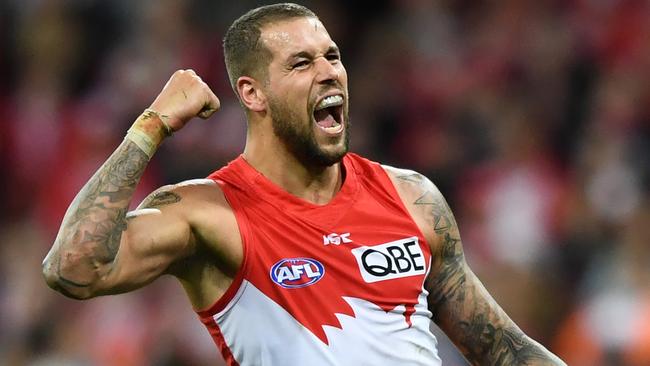 Lance Franklin seems to be in career-best form. Picture: AAP