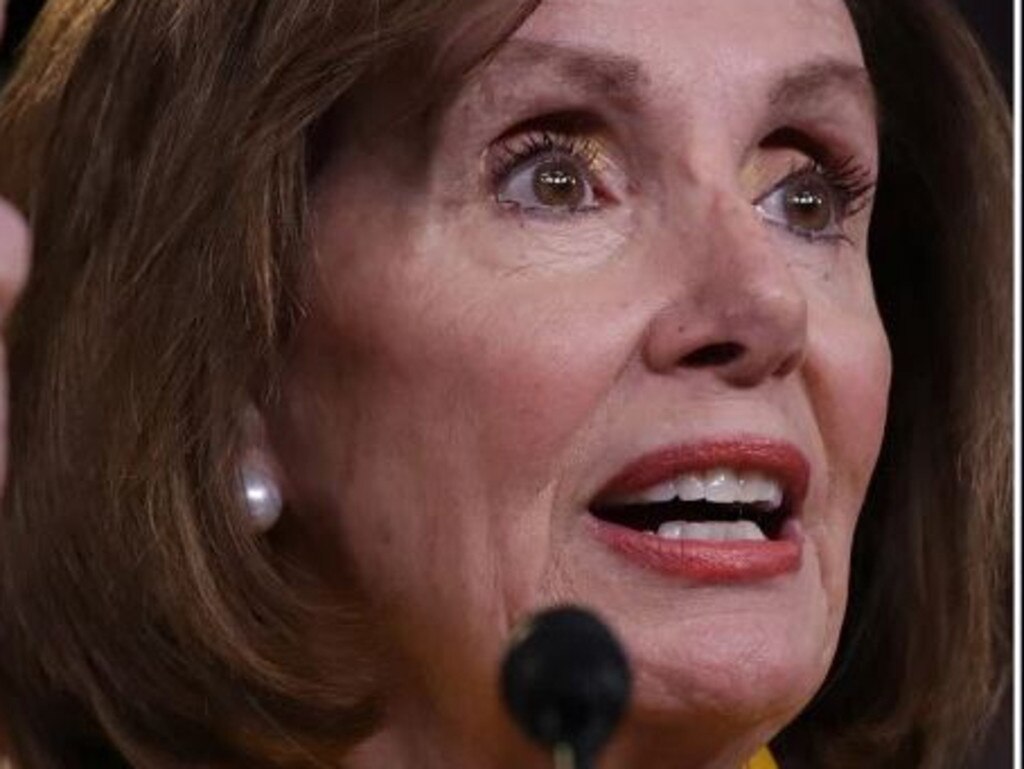 Nancy Pelosi says Donald Trump has violated the constitution. Picture: Supplied