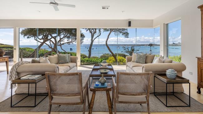 Paringa, the longtime Sorrento beachfront retreat of the late property developer Albert Mantello.