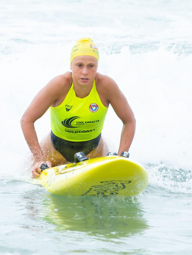 Ironwoman Lizzie Welborn was delighted to be back racing.