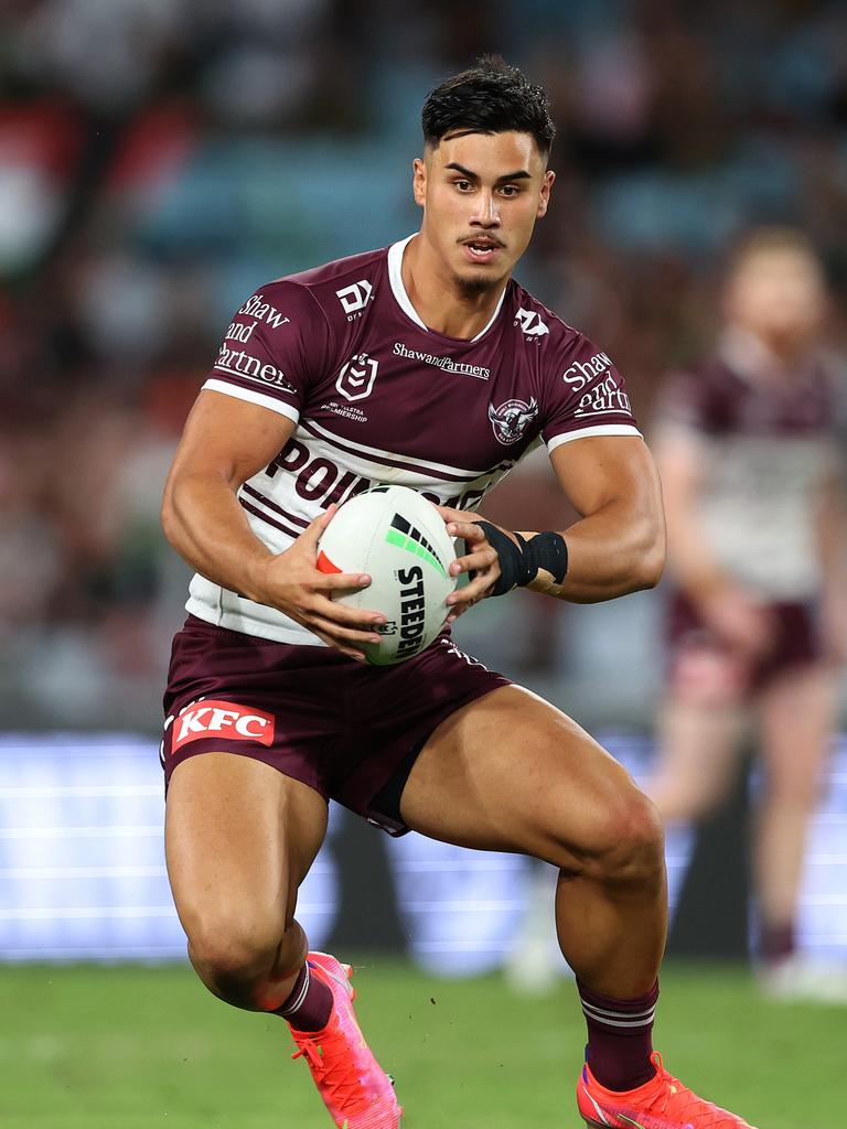 Is former Sea Eagle Kaeo Weekes the man to fill Wighton’s boots? Picture: Getty Images