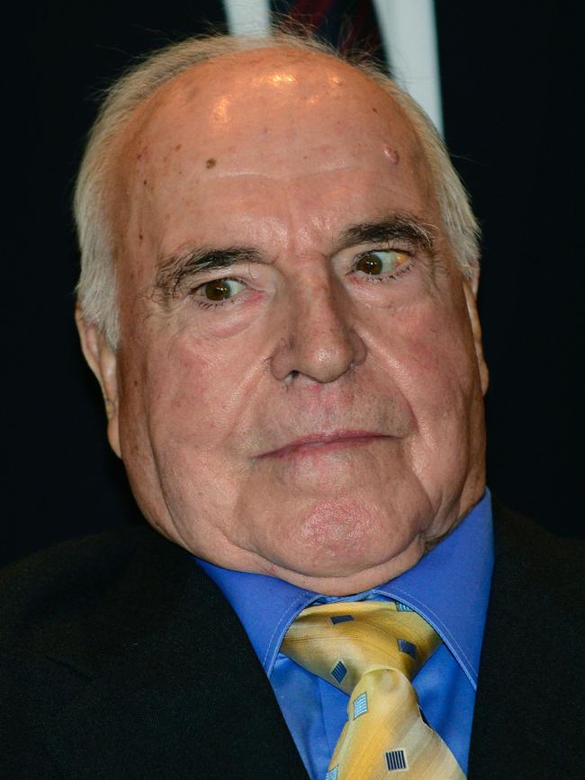 Former German Chancellor Helmut Kohl. Picture: AFP