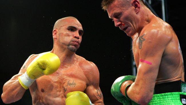 Anthony Mundine vs Danny Green in 2006.