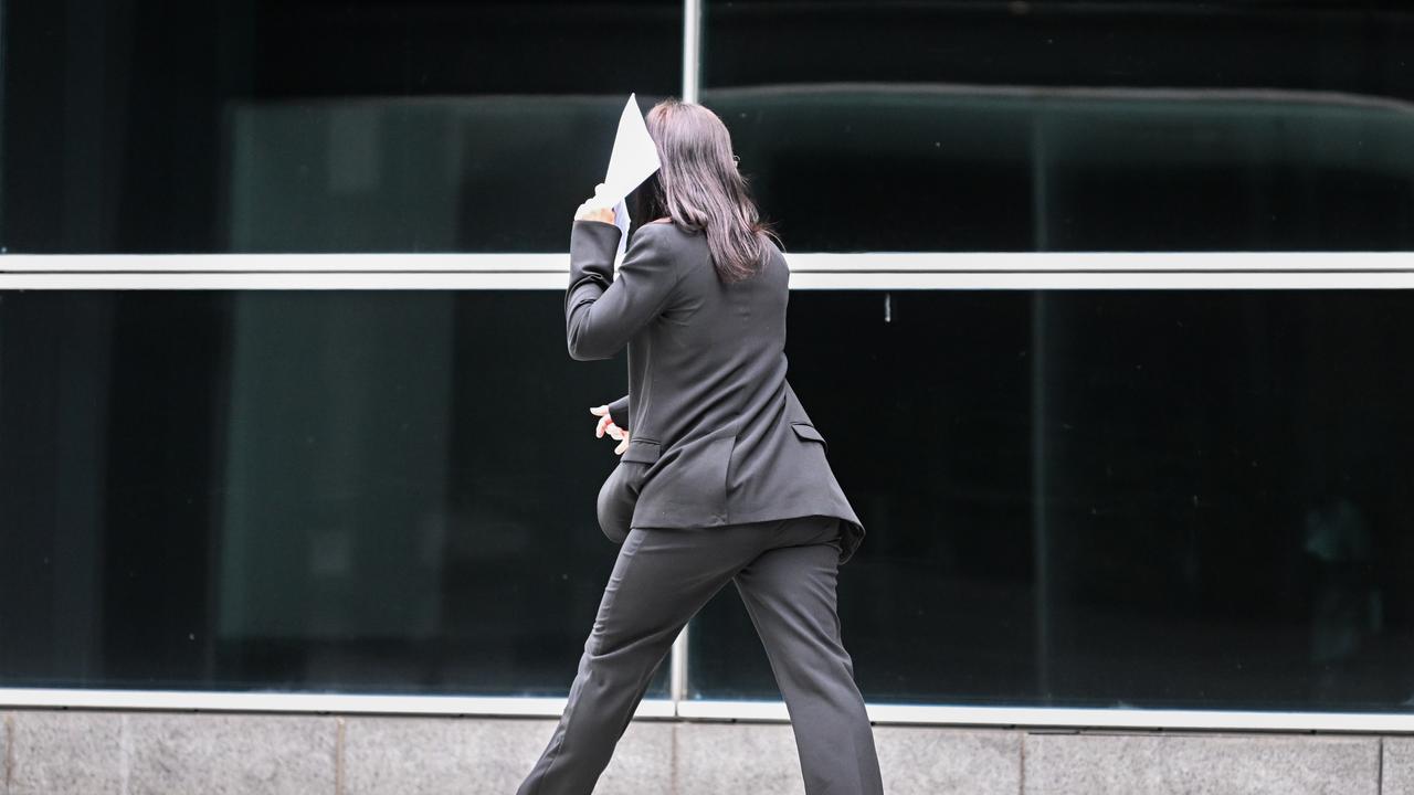 Chelsea Jane Edwards outside court.