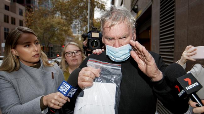 Frank Rogers was charged and bailed over the Southbank truck smash. Picture: David Geraghty