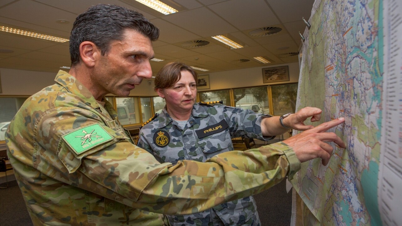 ADF troops deployed to Qld as residents told more rain is on the way