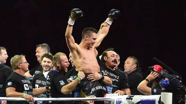 Jeff Horn vs Tim Tszyu Queensland Country Bank Stadium. PICTURE: MATT TAYLOR.