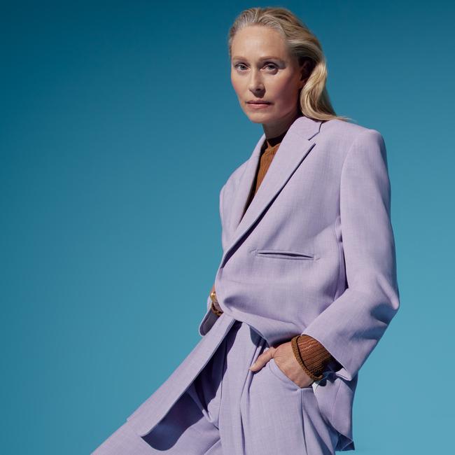 Kate Bell models for David Jones’s SS23 season launch campaign.