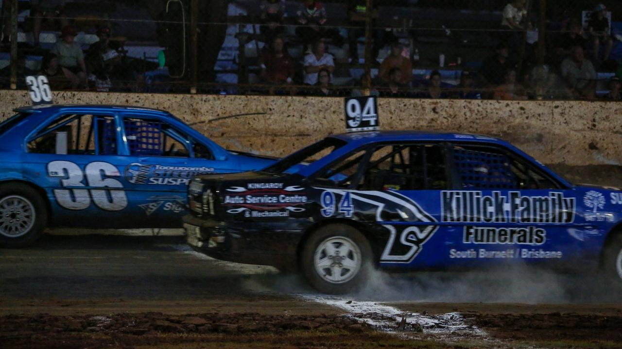 Final night of the 2022 Kingaroy Speedway King's Royal race weekend. Picture: Dominic Elsome