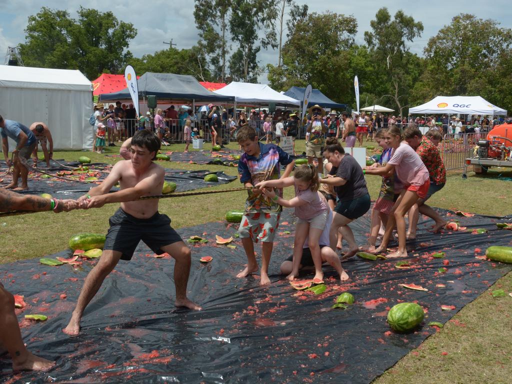 Crowds got messy during Melon Fest events