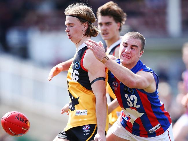 Jake Frawley in the TAC Cup grand final last year. Picture: Michael Dodge/AFL Media/Getty Images