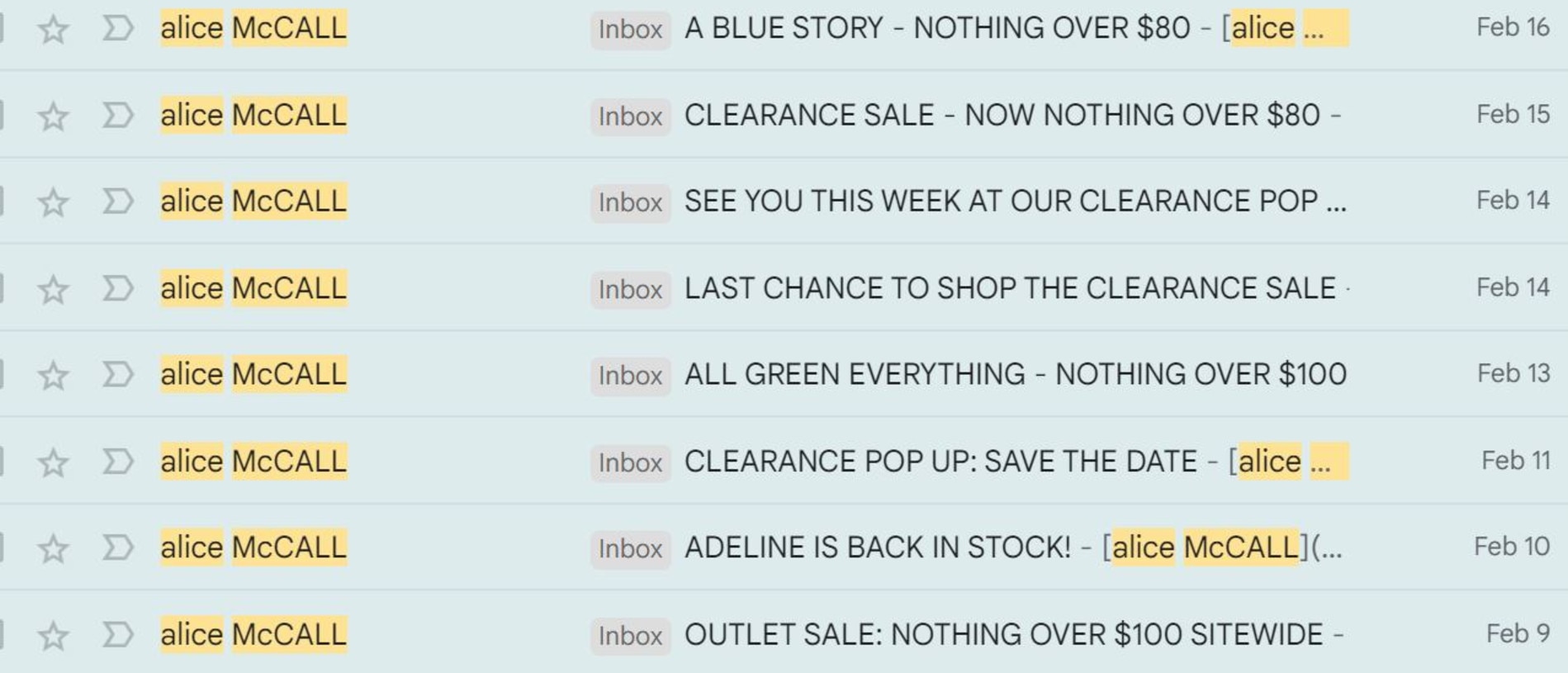 Emails have been flooding the inboxes of customers almost every day this month with subject lines advertising their “biggest sale” yet.