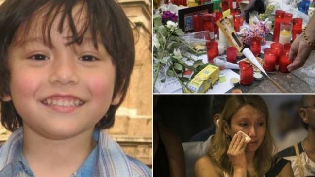 Sydney boy Julian Cadman was killed in the Barcelona terror attacks, his heartbroken family have announced. Picture: Facebook.