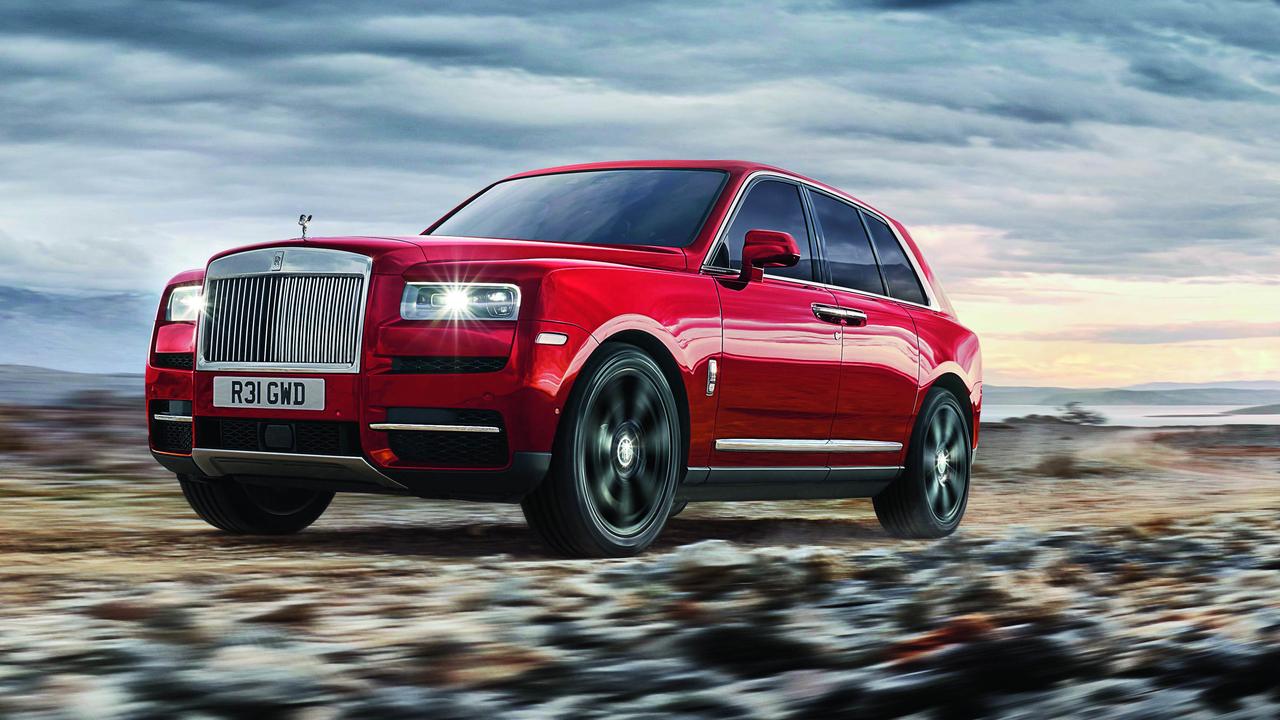 The Cullinan is the brand’s first SUV.