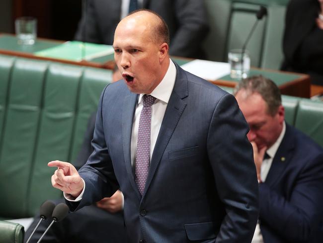 Mr Dutton said Australian taxpayers should not have to provide financial support to people who had no right to be here.