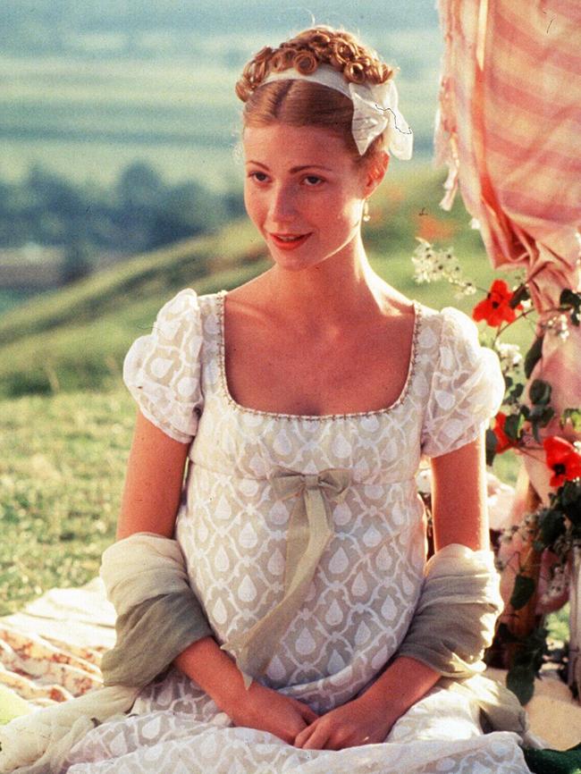 Gwyneth Paltrow in a film adaption of Jane Austen’s Emma.