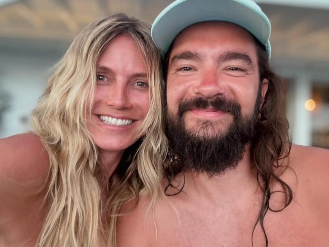 Heidi Klum and Tom Kaulitz. Picture: heidiklum/Instagram