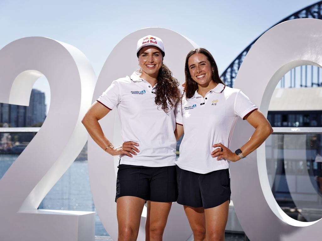 Jess Fox (left) is among a number of women identified as a potential future AOC leader. Picture: Sam Ruttyn