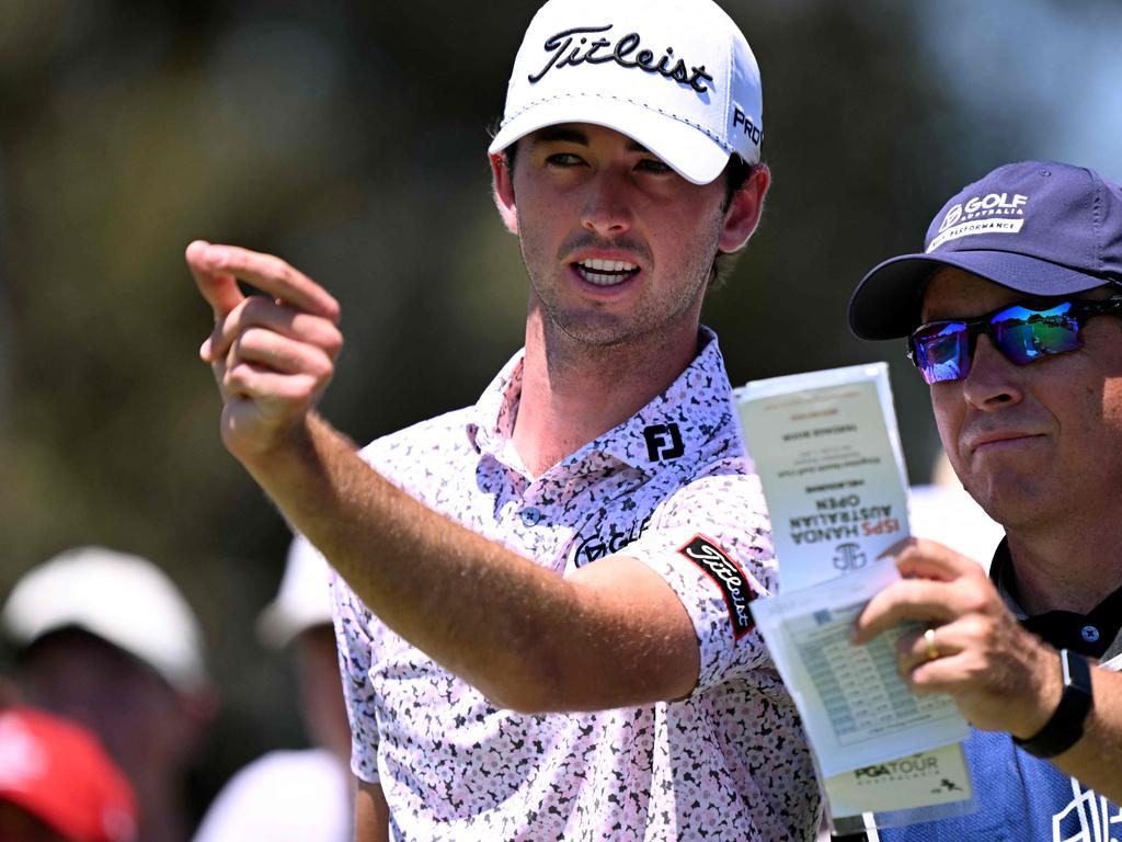 Smylie is preparing for his first appearance at the US PGA Championship. Picture: William West / AFP