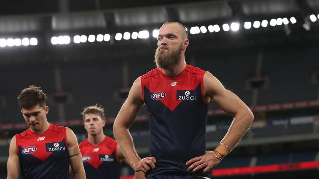 Jennings believes Max Gawn should be shifted behind the ball. Picture: Getty Images