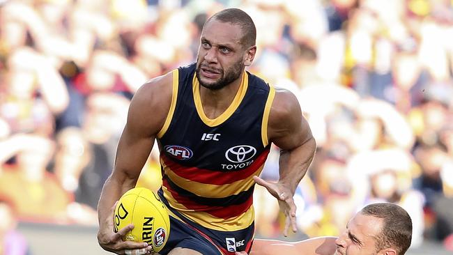 Crows midfielder Cam Ellis-Yolmen is poised to join Brisbane. Picture: Sarah Reed.