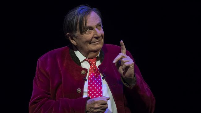 Barry Humphries has yet to publicly respond to the news his named was dumped from The Barry Award for most outstanding show at the Melbourne International Comedy Festival.