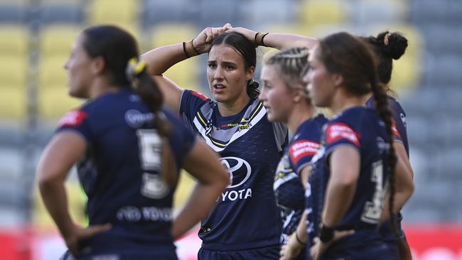 The Cowboys have turned to Ricky Henry as their new NRLW coach as they look to bounce back from a tough first year in the competition. Picture: Ian Hitchcock/Getty Images