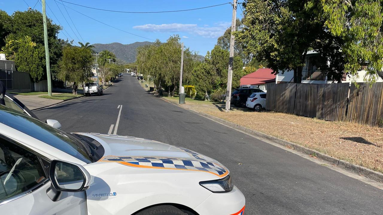 Police on scene at an incident at Mostyn St, Berserker, on September 14, 2023.