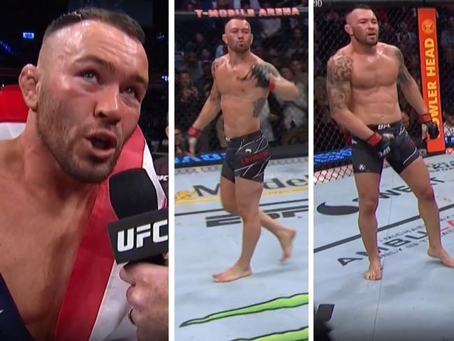 Colby Covington hasn't won any new fans. Photo: Fox Sports