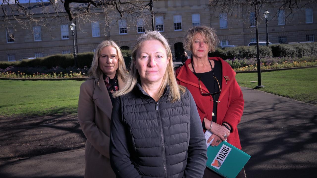 Kirstie Johnston, Fiona Housego, and Sheenagh Neill. Picture: Kenji Sato