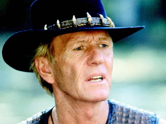 23/03/2001 LIBRARY: Actor Paul Hogan in 2001 film 'Crocodile Dundee in Los Angeles'. Pic. Supplied