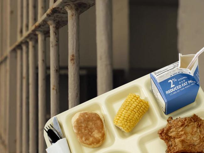 The food on offer in Melbourne's prisons varies.