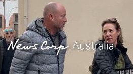 ** NETWORK SPECIAL. PLEASE CONTACT NETWORK PICTURE DESK BEFORE PUBLISHING** NO NEWS.COM, NO AUS... Luke Sayers and his wife Cate Sayers have been spotted in Lucca, Italy. PIC SOPHIE ELSWORTH