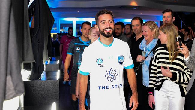 Sydney FC player Michael Zullo. Picture: AAP/Bianca De Marchi