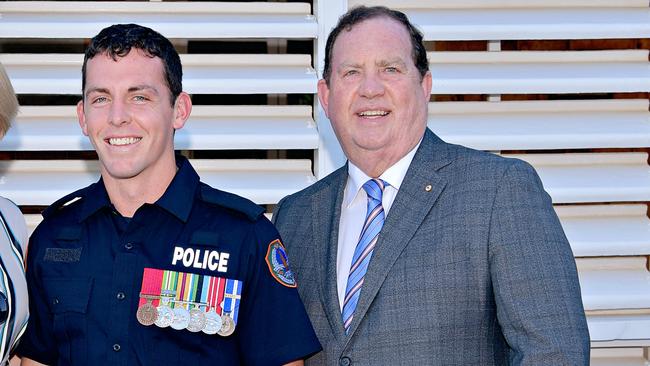 Constable Zach Rolfe’s father Richard Rolfe says community concerns surrounding the decision to charge his son with murder are rife.