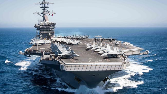 The aircraft carrier USS Theodore Roosevelt has at least 70 cases of COVID-19 among the crew of 5000.