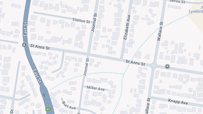 The incident occurred on St Anns St, Nowra.