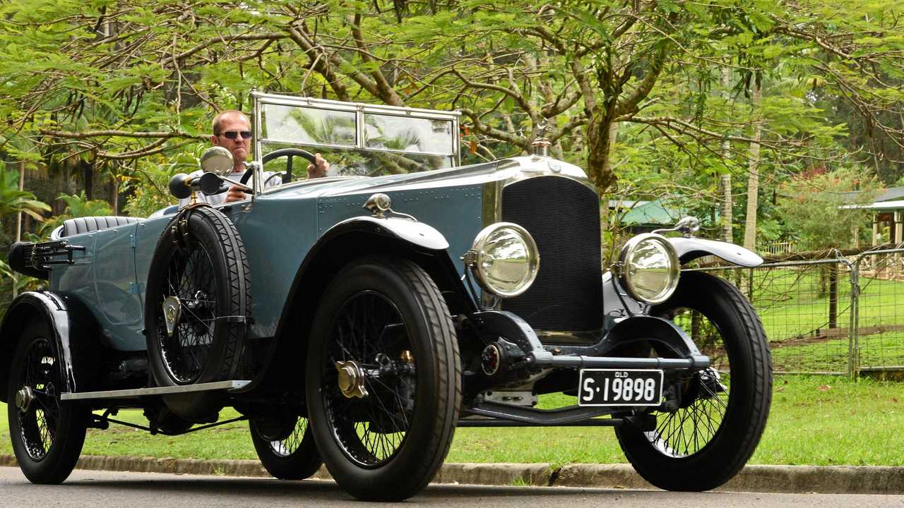 MY RIDE: 1919 D-Type Vauxhall. Owned by Michael Kenward. Picture: John McCutcheon