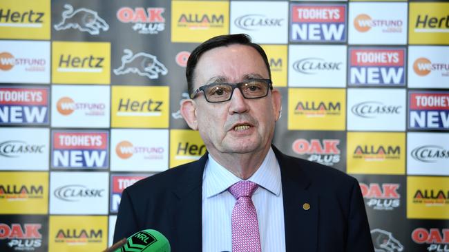 Penrith Panthers CEO Brian Fletcher says changes will have to be made. Picture: AAP